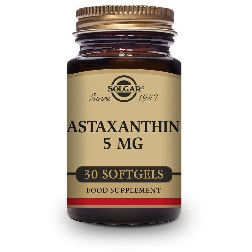 Astaxanthin 5 Mg 30 Capsulas | Solgar - Dietetica Ferrer