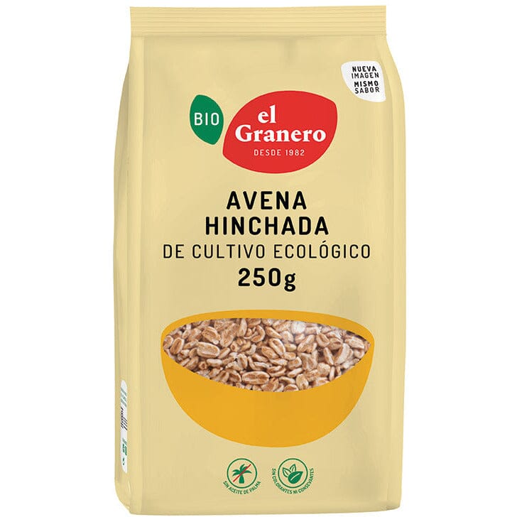 Avena Hinchada Bio | El Granero Integral - Dietetica Ferrer