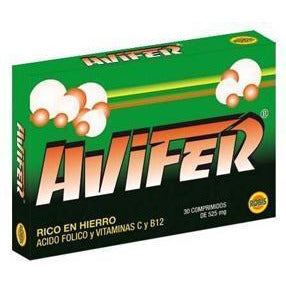 Avifer 30 Comprimidos | Robis - Dietetica Ferrer