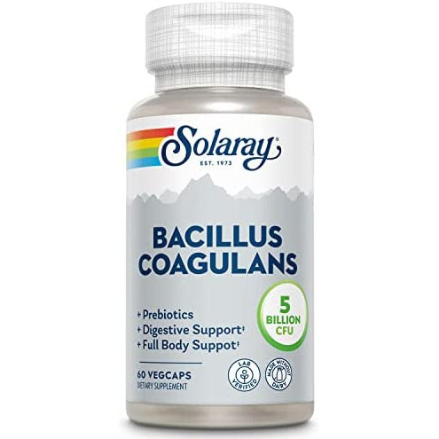 Bacillus Coagulans 60 Vegcaps | Solaray - Dietetica Ferrer