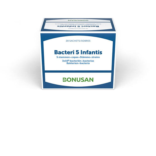Bacteri 5 Infantis 28 Sobres | Bonusan - Dietetica Ferrer