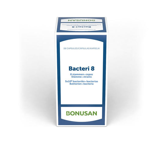 Bacteri 8 28 Cápsulas | Bonusan - Dietetica Ferrer