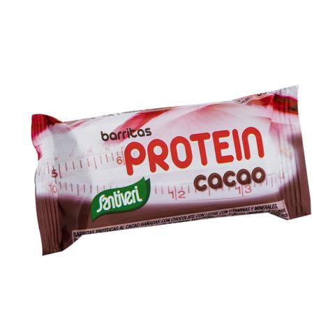 Barrita Protein Cacao Caja 16 unidades | Santiveri - Dietetica Ferrer