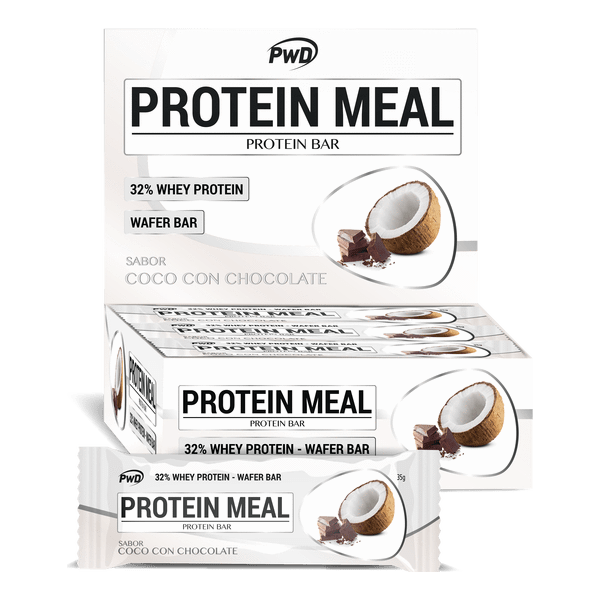 Barritas Protein Meal Caja de 12 | PWD Nutrition - Dietetica Ferrer