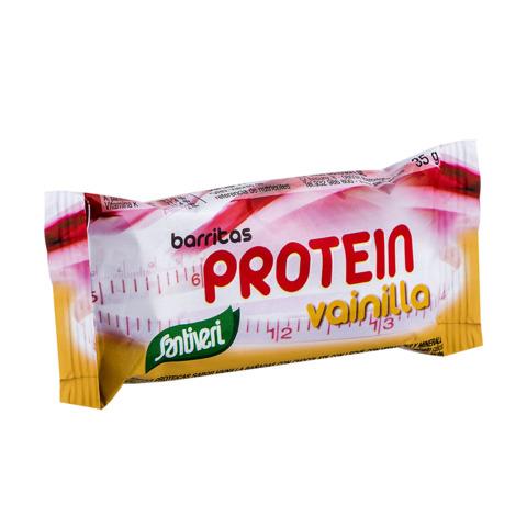 Barritas Protein Vainilla Caja 16 unidades | Santiveri - Dietetica Ferrer