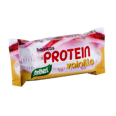 Barritas Protein Vainilla Caja 16 unidades | Santiveri - Dietetica Ferrer