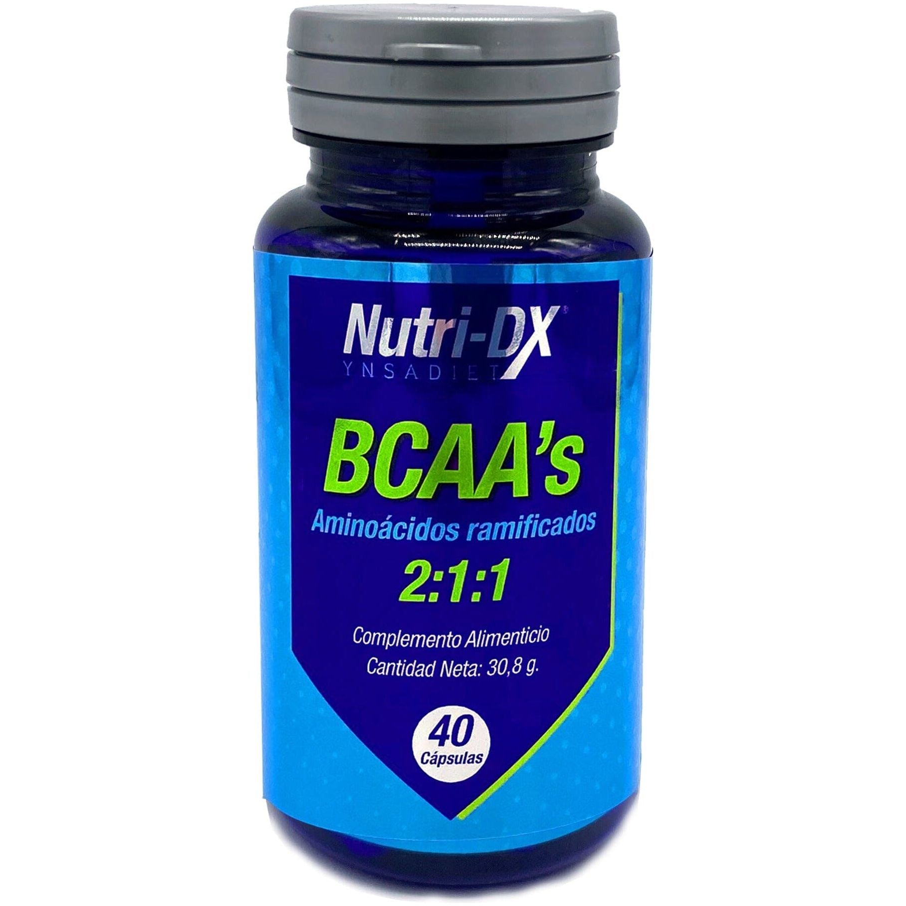Bcaas Aminoacidos Ramificados Nutri-DX 40 cápsulas | Ynsadiet - Dietetica Ferrer