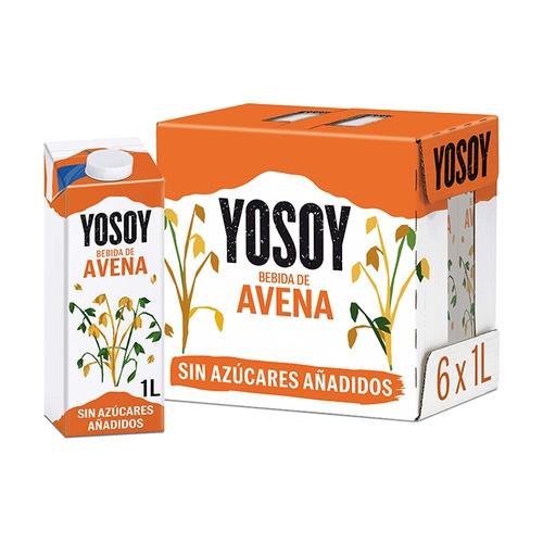 Bebida de Avena 1 Litro Pack de 6 | Yosoy - Dietetica Ferrer