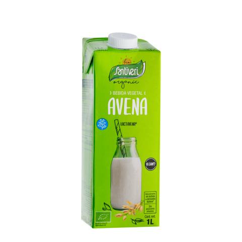 Bebida de Avena Lactavena Bio 1 Litro caja 6 Unidades | Santiveri - Dietetica Ferrer