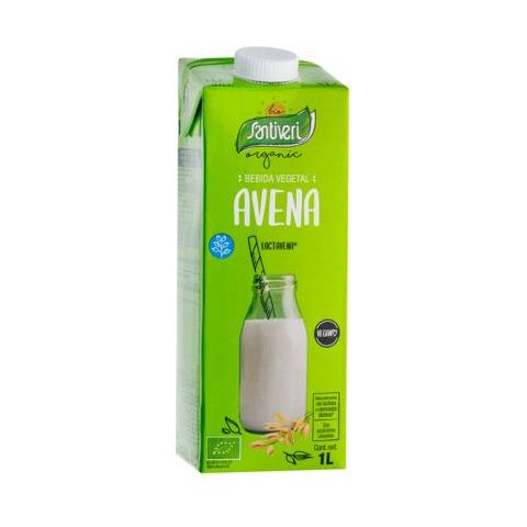 Bebida de Avena Lactavena Bio 1 Litro caja 6 Unidades | Santiveri - Dietetica Ferrer