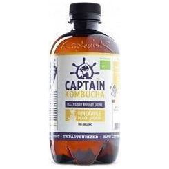 Bebida de Te Kombucha Sabor Piña y Melocoton 400 ml | Captain Kombucha - Dietetica Ferrer