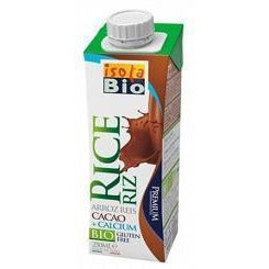 Bebida Mini de Arroz con Cacao y Calcio Bio 250 ml | Isola Bio - Dietetica Ferrer