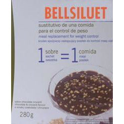 Bellsiluet Natilla Chocolate Crocanti 5 Sobres | Laboratorios Abad - Dietetica Ferrer