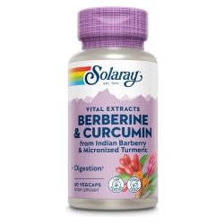 Berberine & Curcumin 600 mg 60 Capsulas | Solaray - Dietetica Ferrer