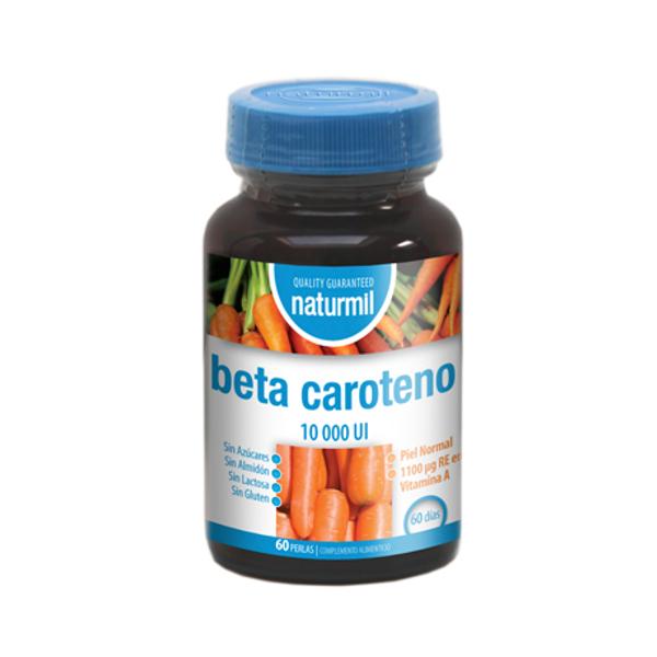 Beta Caroteno 60 Perlas | Naturmil - Dietetica Ferrer