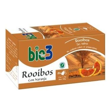 Bie3 Rooibos Con Naranja 25 Bolsitas | Bio3 - Dietetica Ferrer