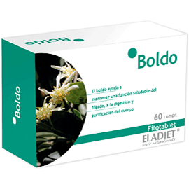 Boldo Fitotablet 60 Comprimidos | Eladiet - Dietetica Ferrer