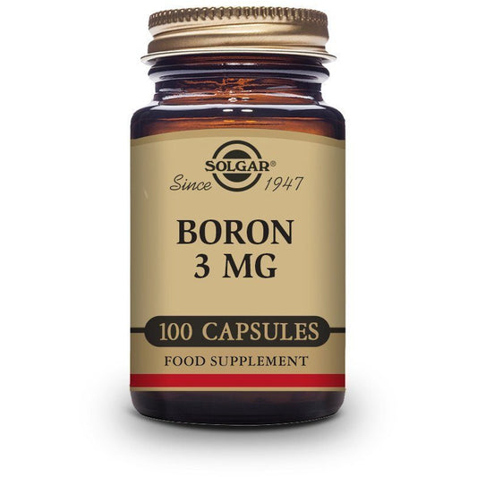 Boro 3 Mg 100 Capsulas | Solgar - Dietetica Ferrer