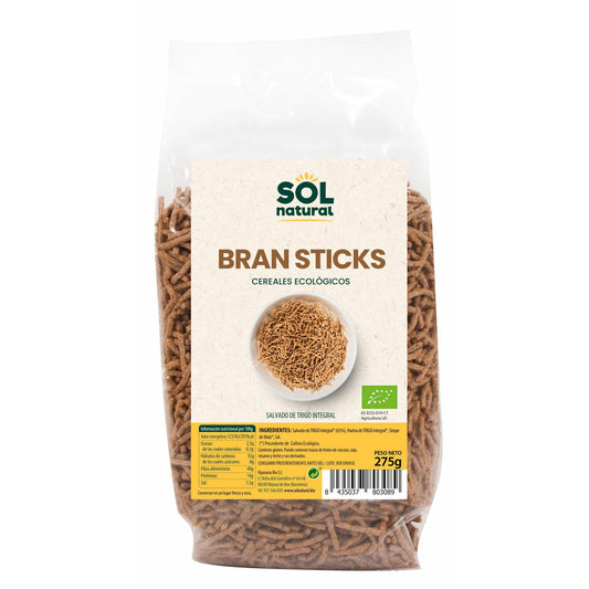 Bran Sticks Con Salvado Bio 275 gr | Sol Natural - Dietetica Ferrer