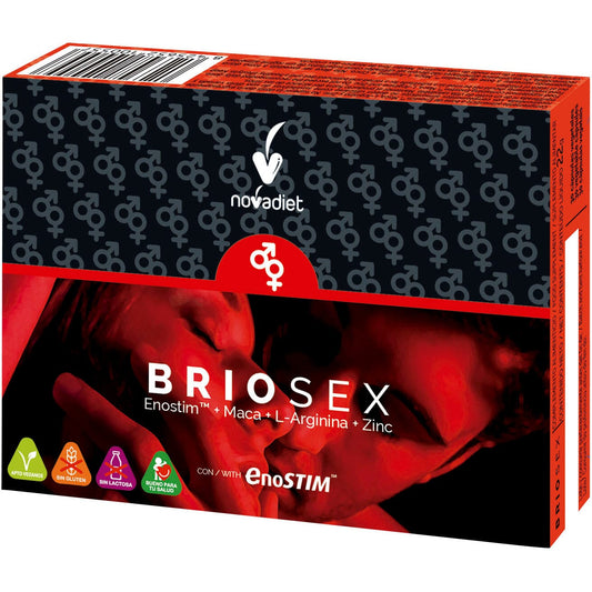 Briosex 30 cápsulas | Novadiet - Dietetica Ferrer