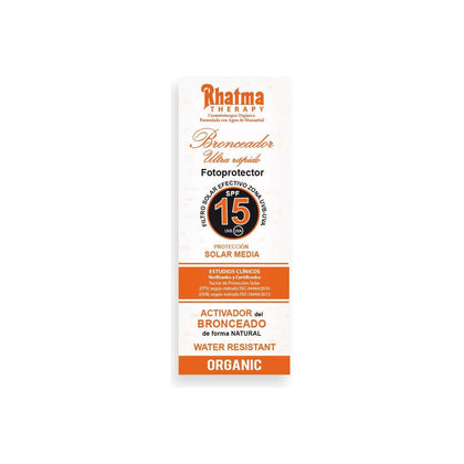 Bronceador Ultra Rapido Spf15 100 ml | Rhatma - Dietetica Ferrer