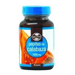 Calabaza 1000mg 30 Capsulas | Naturmil - Dietetica Ferrer