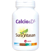 Calcio & D3 150 Capsulas | Sura Vitasan - Dietetica Ferrer