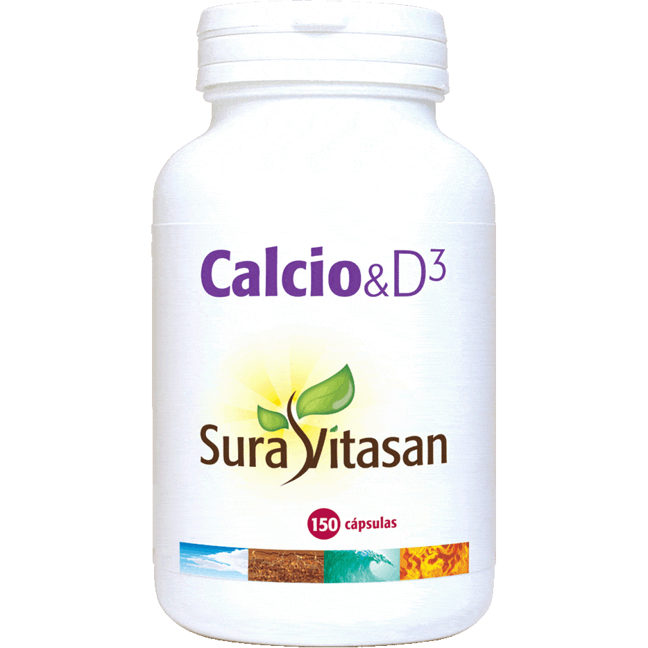 Calcio & D3 150 Capsulas | Sura Vitasan - Dietetica Ferrer