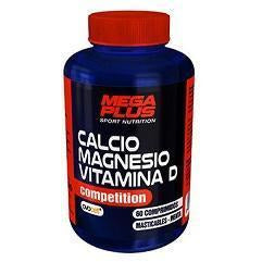 Calcio + Magnesio + Vitamina E 60 Comprimidos | Mega Plus - Dietetica Ferrer