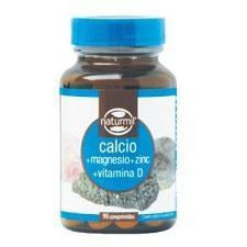 Calcio + Magnesio + Zinc y Vitamina D 90 Comprimidos | Naturmil - Dietetica Ferrer