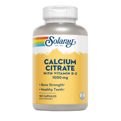 Calcium Citrate 1000 mg 60 Comprimidos | Solaray - Dietetica Ferrer