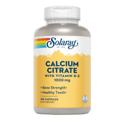 Calcium Citrate 1000 mg 60 Comprimidos | Solaray - Dietetica Ferrer