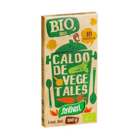 Caldo de Vegetales Naturalia Bio 10 Pastillas | Santiveri - Dietetica Ferrer