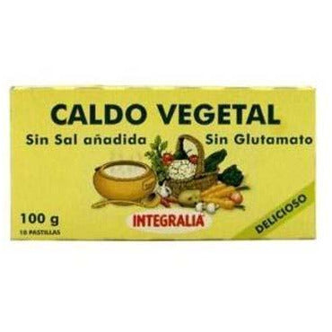 Caldo Vegetal sin Sal 100 gr | Integralia - Dietetica Ferrer