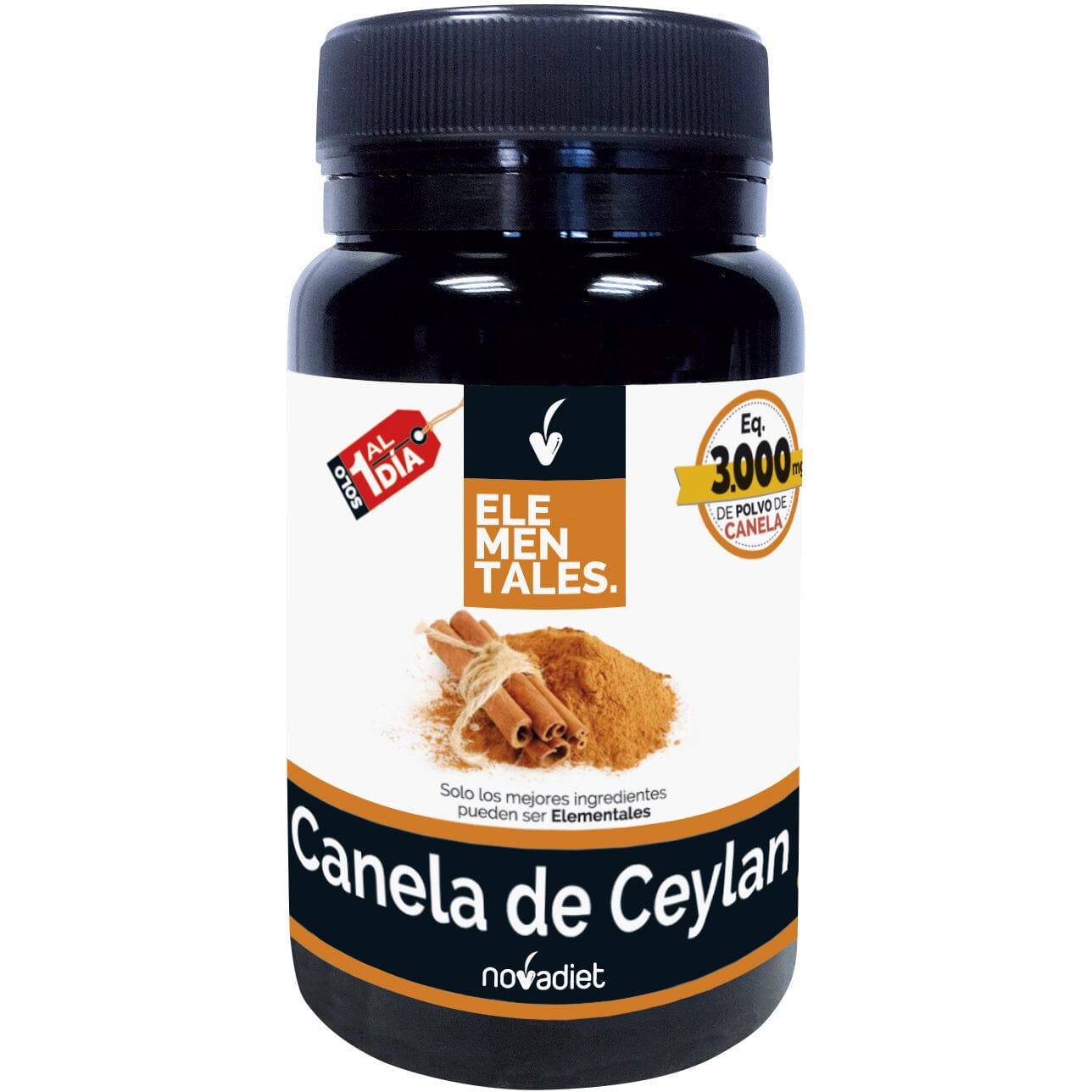 Canela De Ceylan 30 cápsulas | Novadiet - Dietetica Ferrer