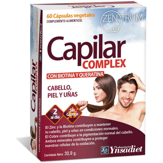 Capilar Complex 60 cápsulas | Ynsadiet - Dietetica Ferrer