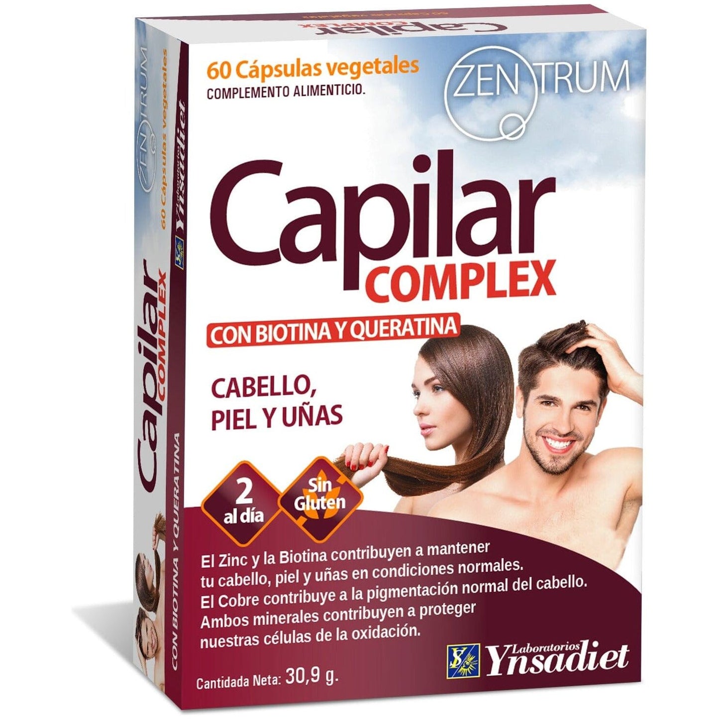 Capilar Complex 60 cápsulas | Ynsadiet - Dietetica Ferrer