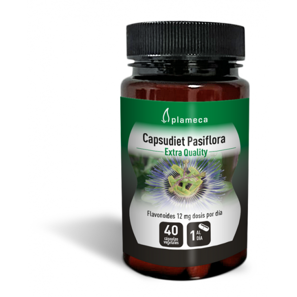 Capsudiet Pasiflora 40 Capsulas | Plameca - Dietetica Ferrer