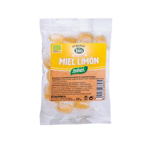Caramelos de Miel y Limon 50 gr | Santiveri - Dietetica Ferrer