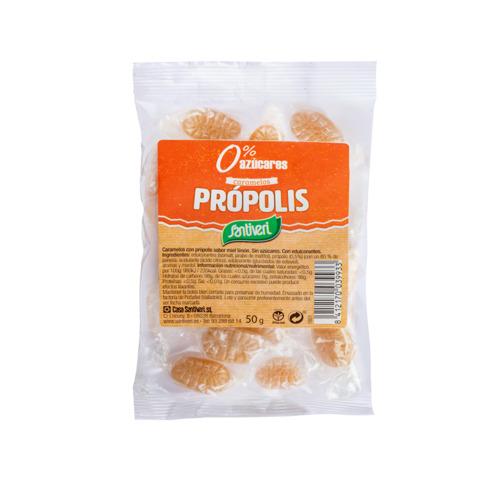 Caramelos de Propolis sin Azucar 50 gr | Santiveri - Dietetica Ferrer