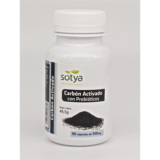 Carbon Activado Probiotico 90 Capsulas | Sotya - Dietetica Ferrer