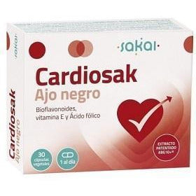 Cardiosak Ajo Negro 30 Capsulas | Sakai - Dietetica Ferrer