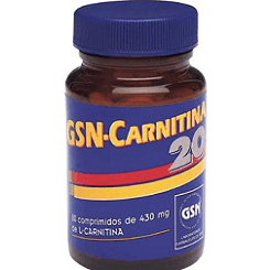 Carnitina 20 80 Comprimidos | GSN - Dietetica Ferrer