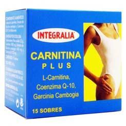 Carnitina Plus 15 Sobres | Integralia - Dietetica Ferrer