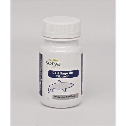 Cartilago de Tiburon 600 mg 60 Capsulas | Sotya - Dietetica Ferrer
