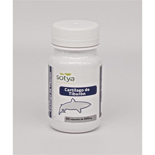 Cartilago de Tiburon 600 mg 60 Capsulas | Sotya - Dietetica Ferrer