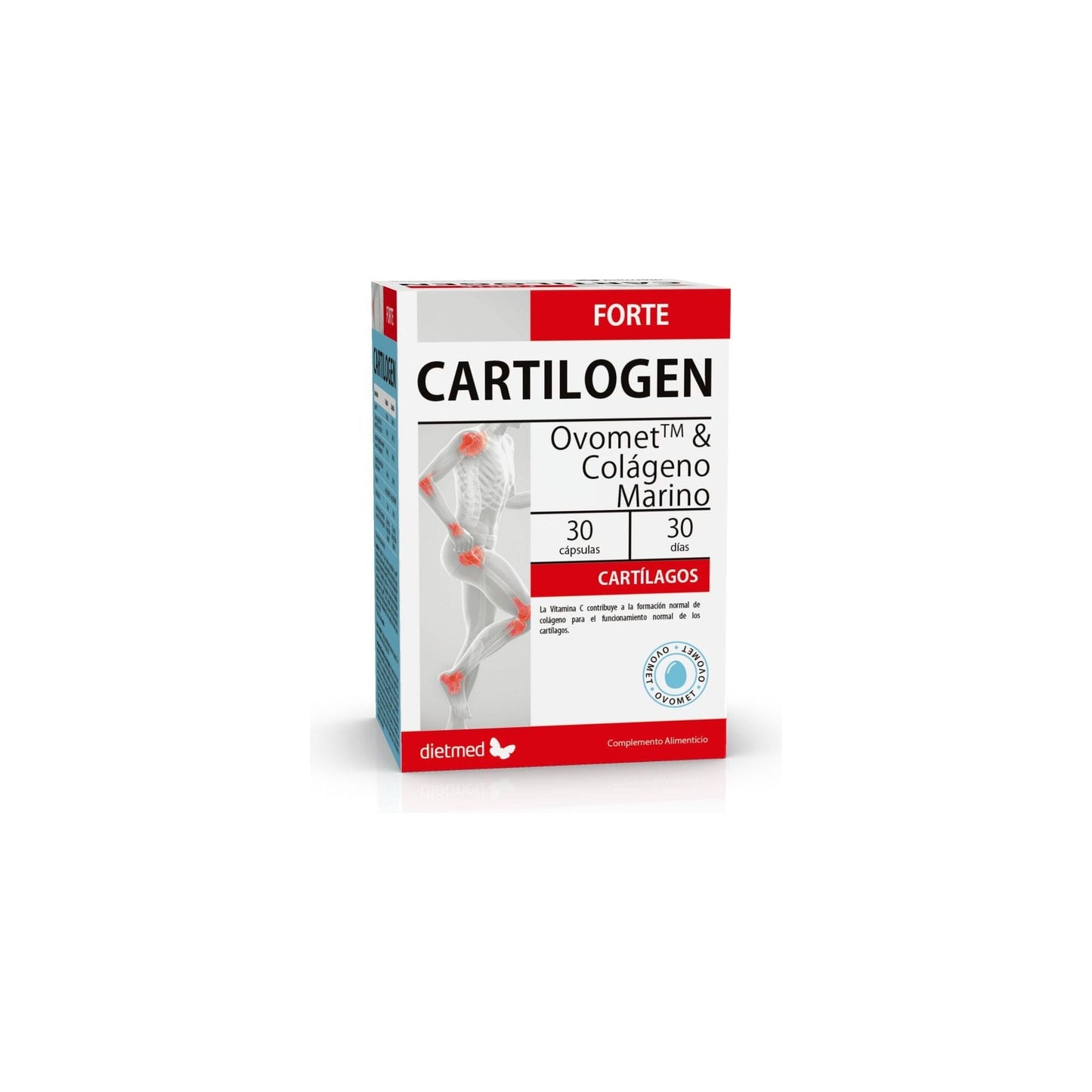 Cartilogen Forte 30 cápsulas | Dietmed - Dietetica Ferrer