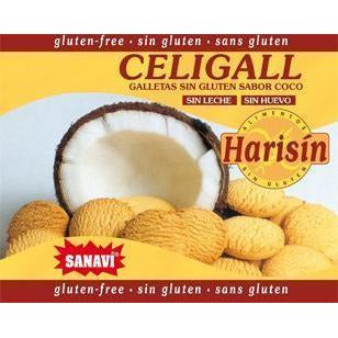 Celigall Galletas de Coco Harisin 150 gr | Sanavi - Dietetica Ferrer