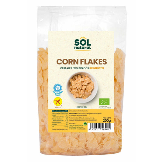 Cereales Korn Flakes Con Cebada Malteada Bio 150 gr | Sol Natural - Dietetica Ferrer