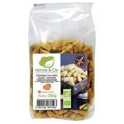 Cereales Rellenos de Chocolate y Avellanas Bio 250 gr | Nature & Cie - Dietetica Ferrer